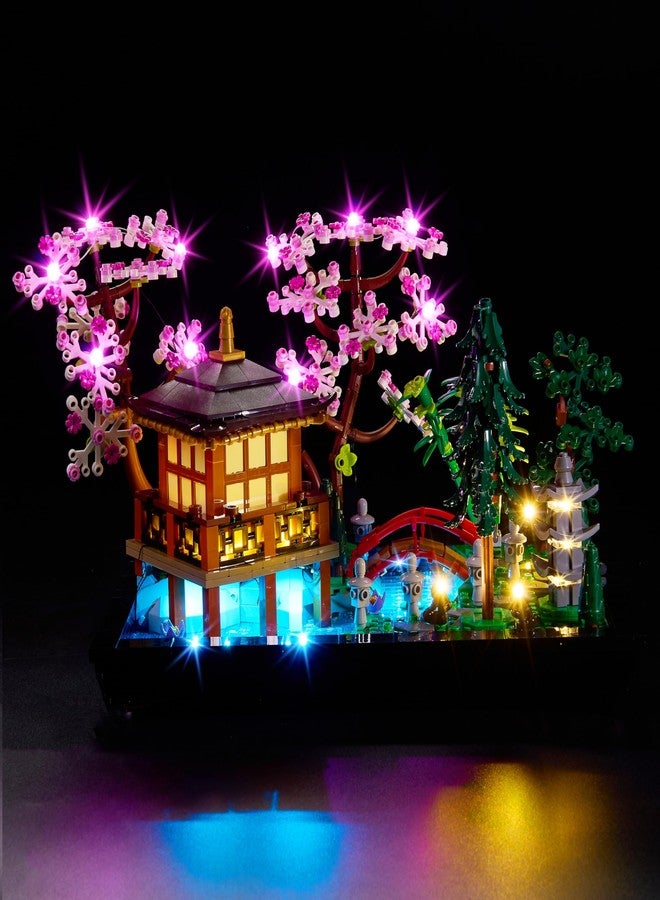 BrickSoul Light Up Kit Compatible with Lego 10315 Tranquil Garden Building Set - Japanese Zen Garden | Upgrade Design Lighting Accessories | Cable-Hiding Tech for Display (10315 Set NOT Included) - Image 1